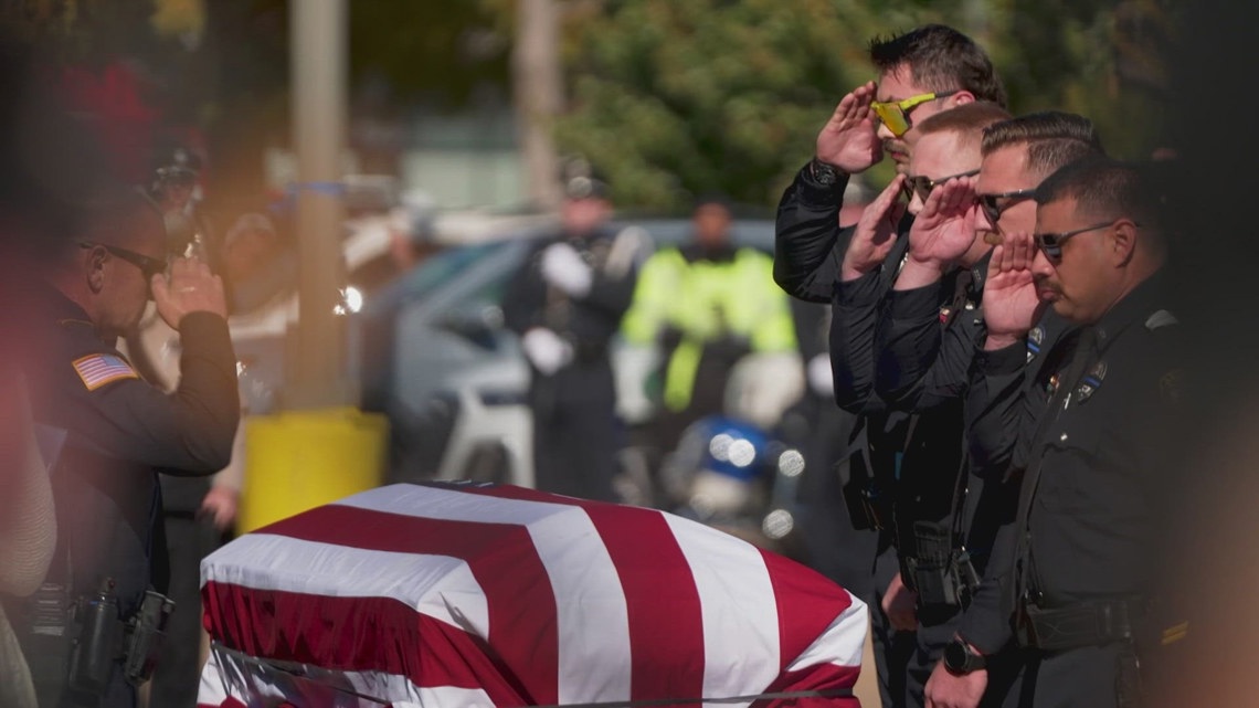 Texas officer killed in line of duty laid to rest with funeral at ...