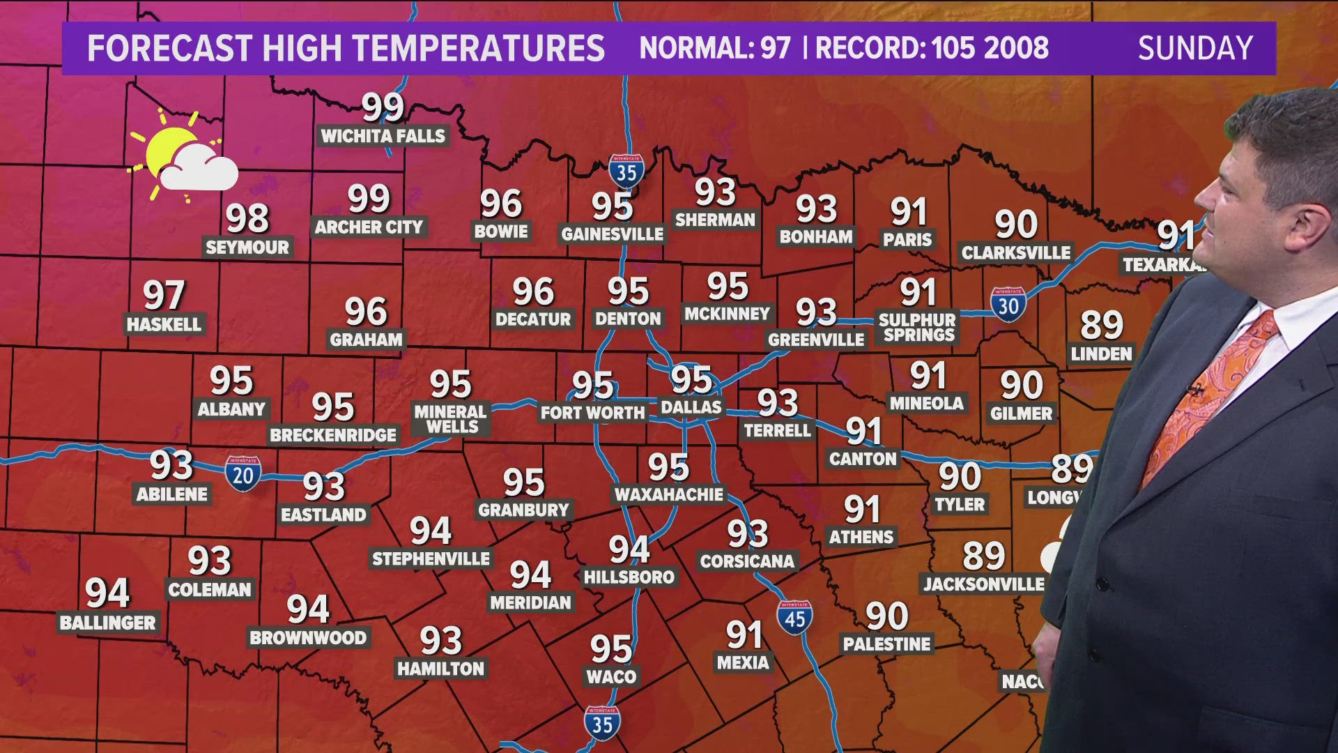 Upper 90s and triple-digit heat are back in the forecast starting next week -- And it may last a while.