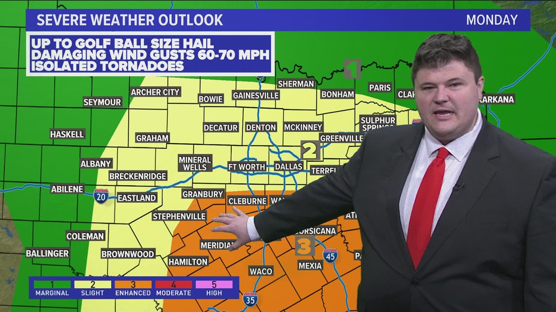 DFW weather Latest on timing and what to expect as severe weather is