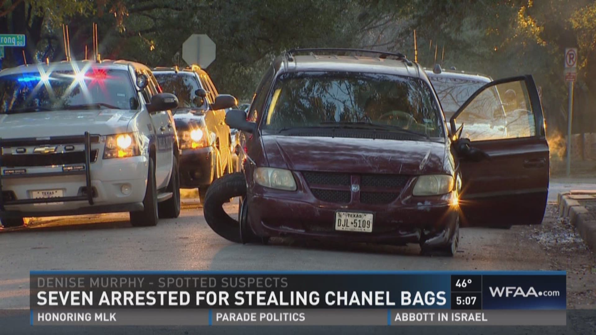 Seven arrested for stealing Chanel bags 