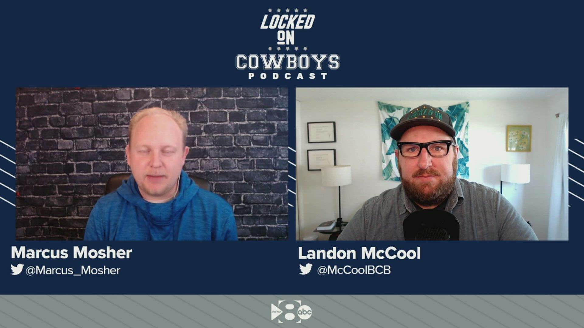 Marcus Mosher and Landon McCool discuss the Cowboys' interest in linebacker K.J. Wright and Mosher's latest 3-round mock draft for Dallas on Locked On Cowboys.