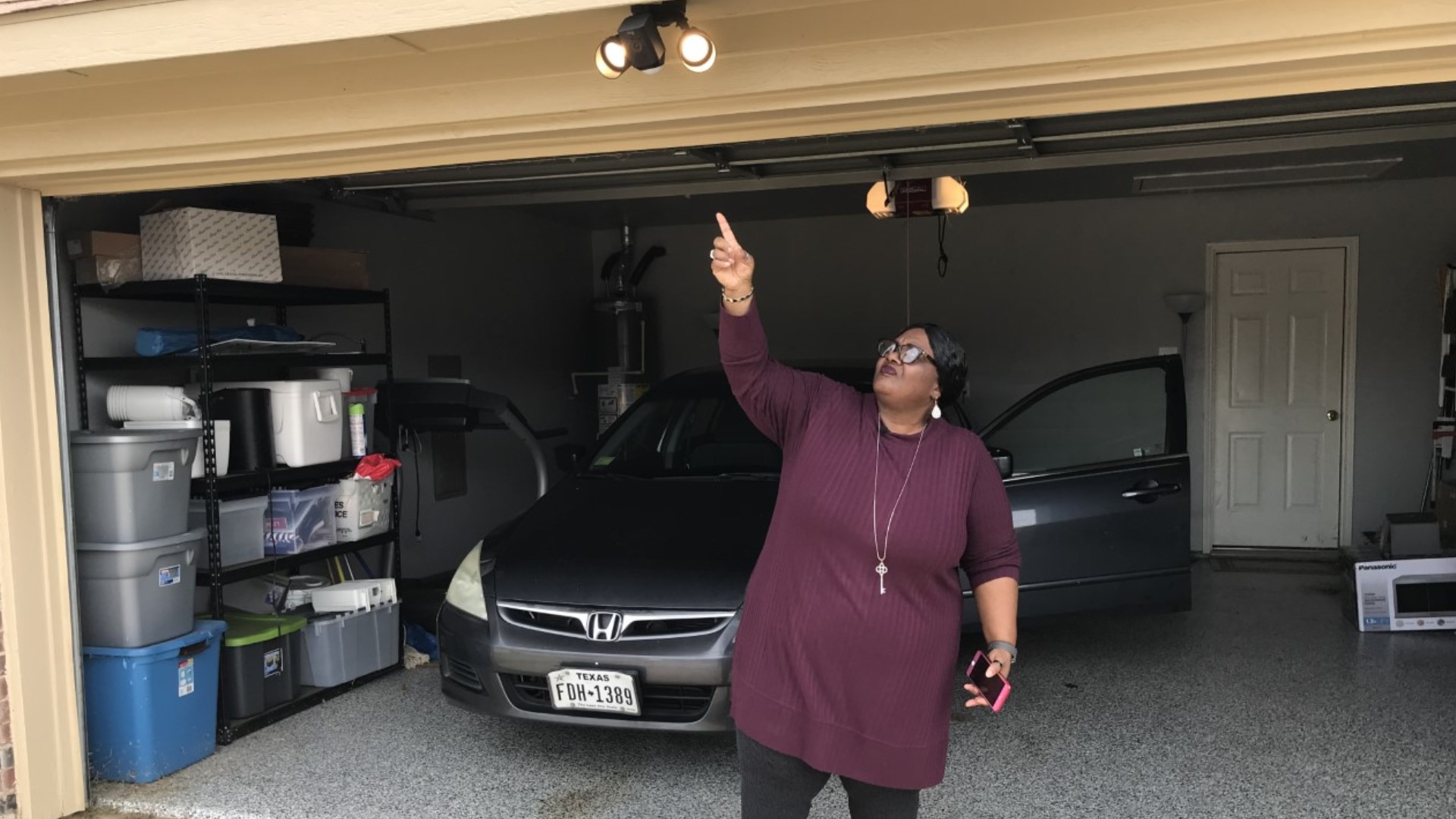 Sandra Robinson recently brought her third Ring camera. She realized the new device was connected to someone else she doesn't know.