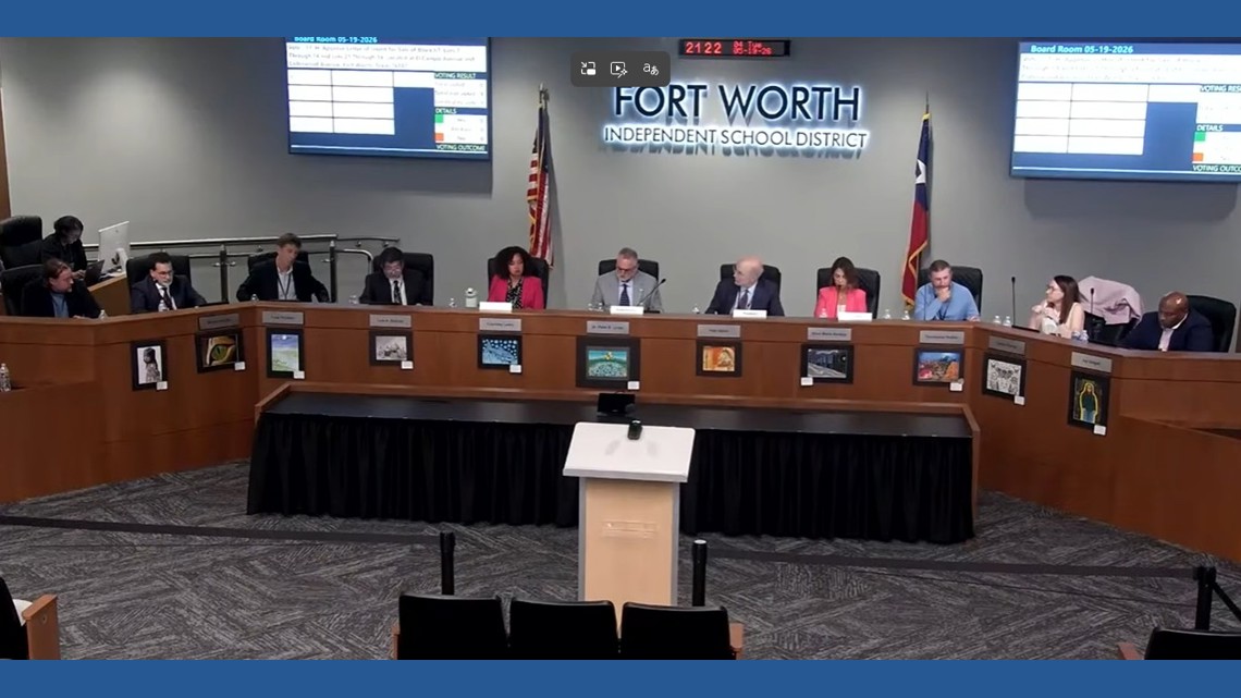 Fort Worth ISD board of trustees voted to rename Cesar Chavez Elementary School at Tuesday night's meeting.