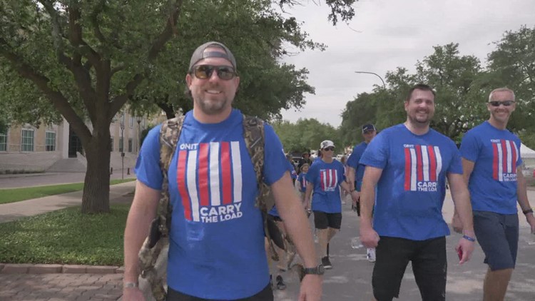 Veterans march held in Fort Worth in effort to help families who’ve lost loved ones