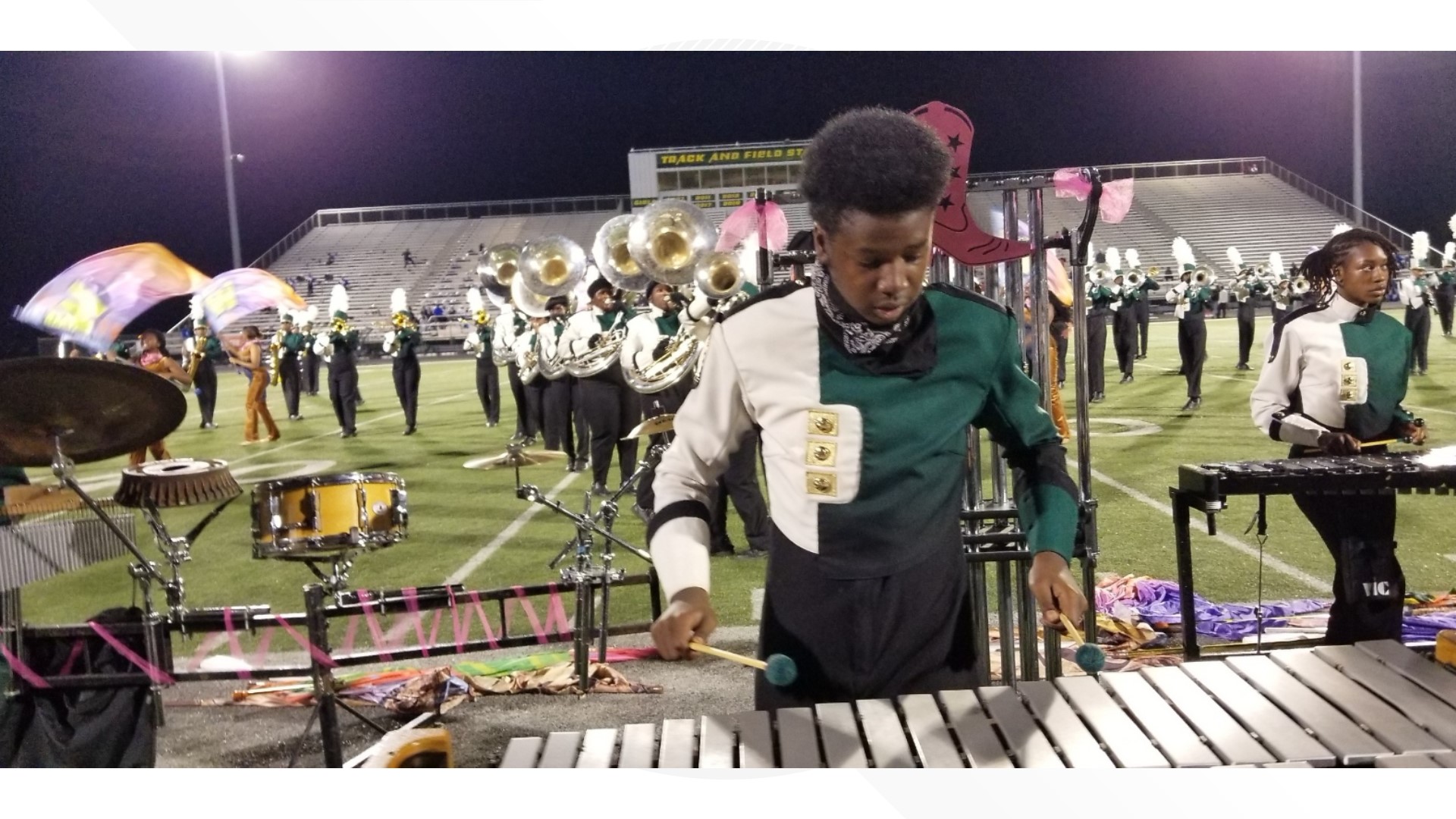 DeSoto High School marching band travels east to compete in major