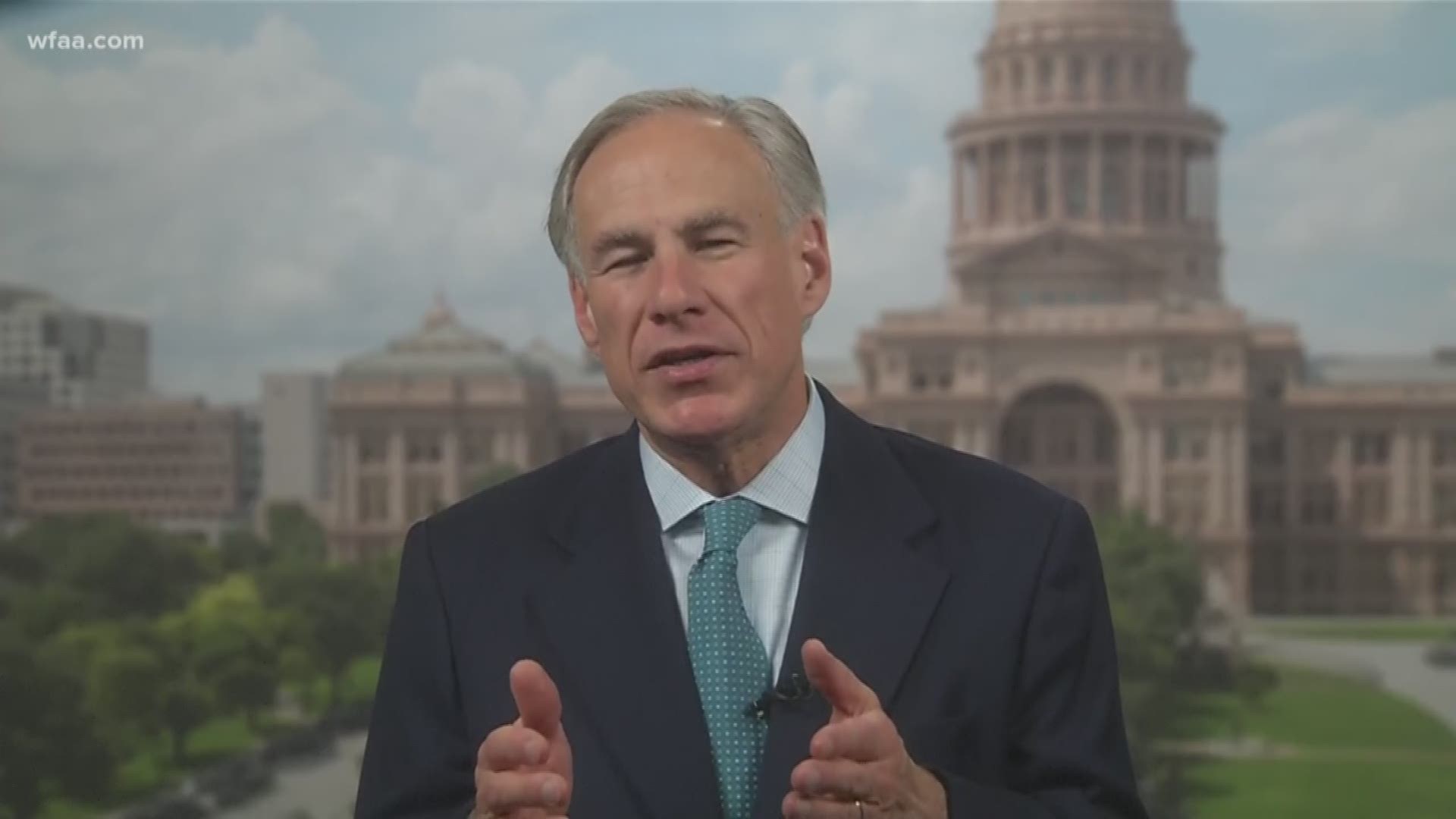 Abbott touted Texas as the perfect place to do business.