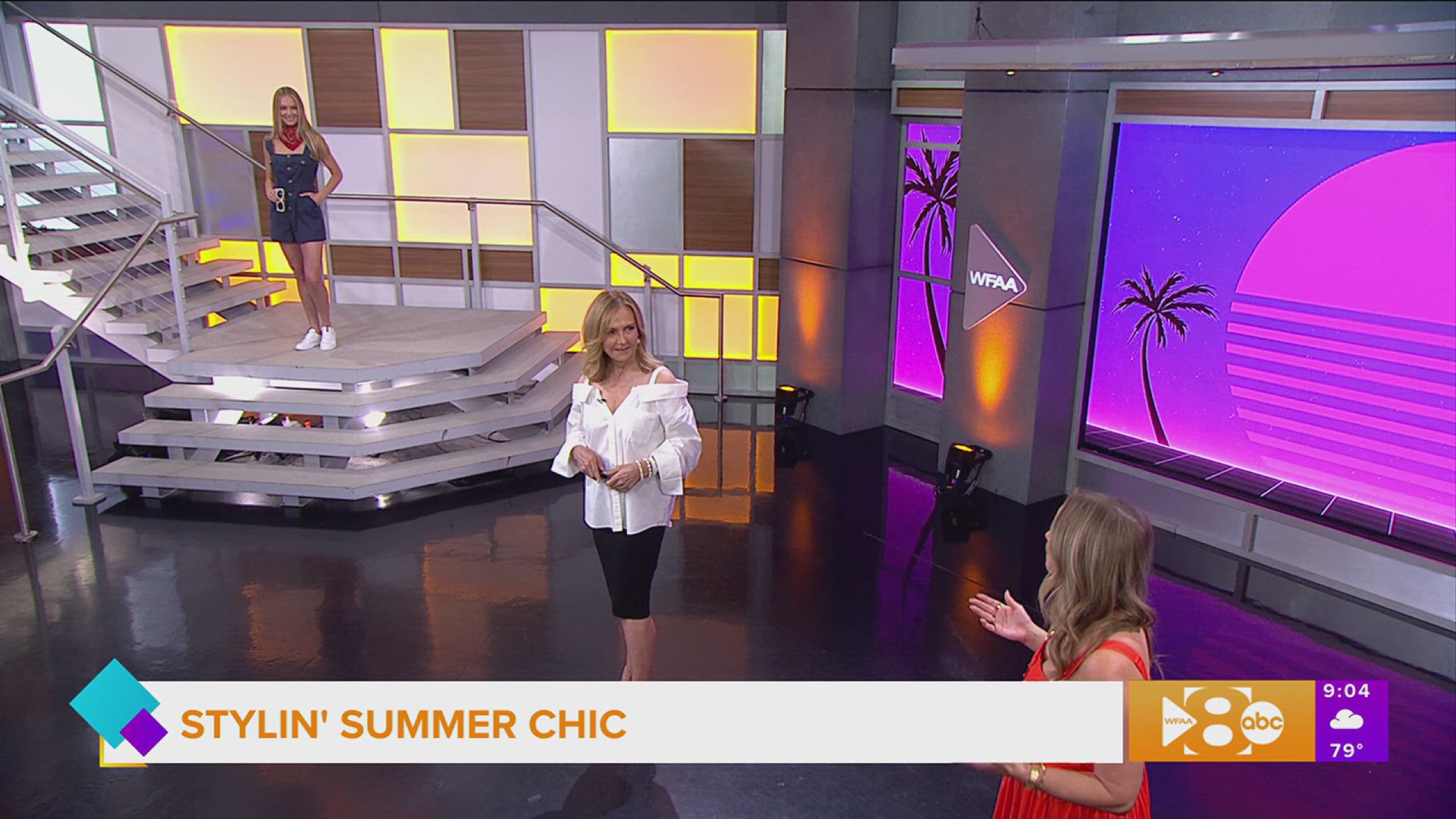 Holly Quartaro of Galleria Dallas joins us with Summer Chic Styles.