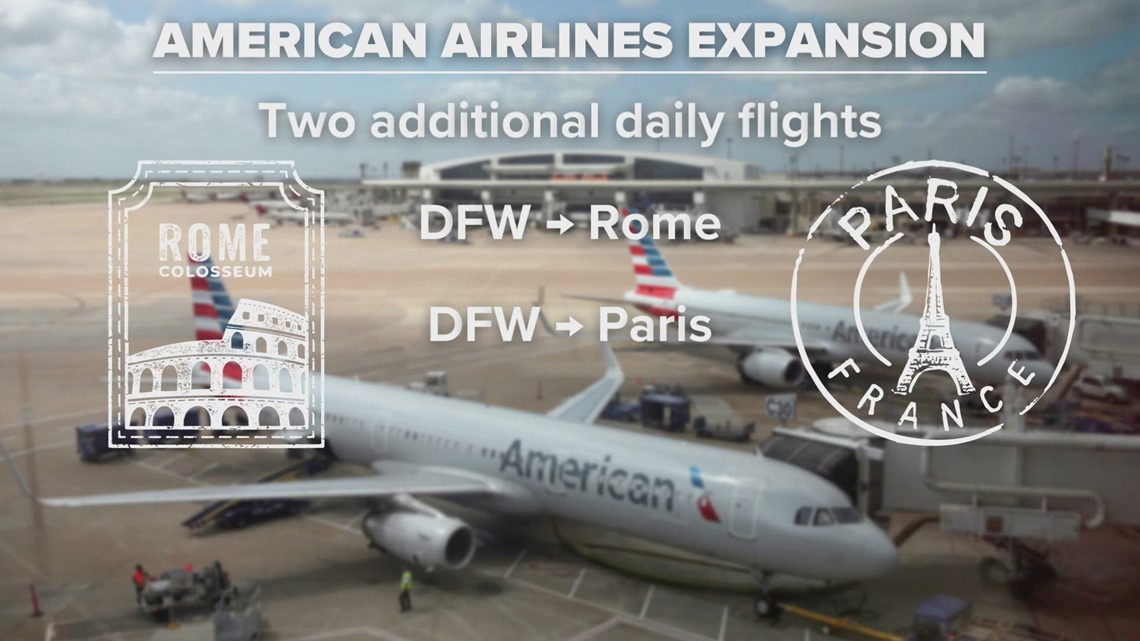 American Airlines adds more flights to overseas destinations as summer travel begins