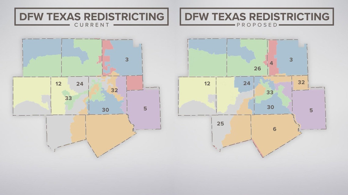 Democrats say a GOP plan to redraw House districts in Texas harms Black and Hispanic voters