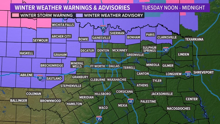 Cold air, rain expected in North Texas. Will it be enough for snow?