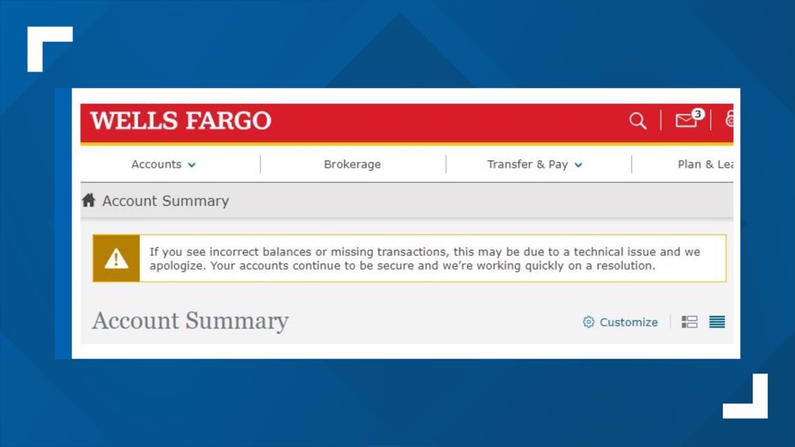 Wells Fargo 'glitch' affects tons of DFW customers