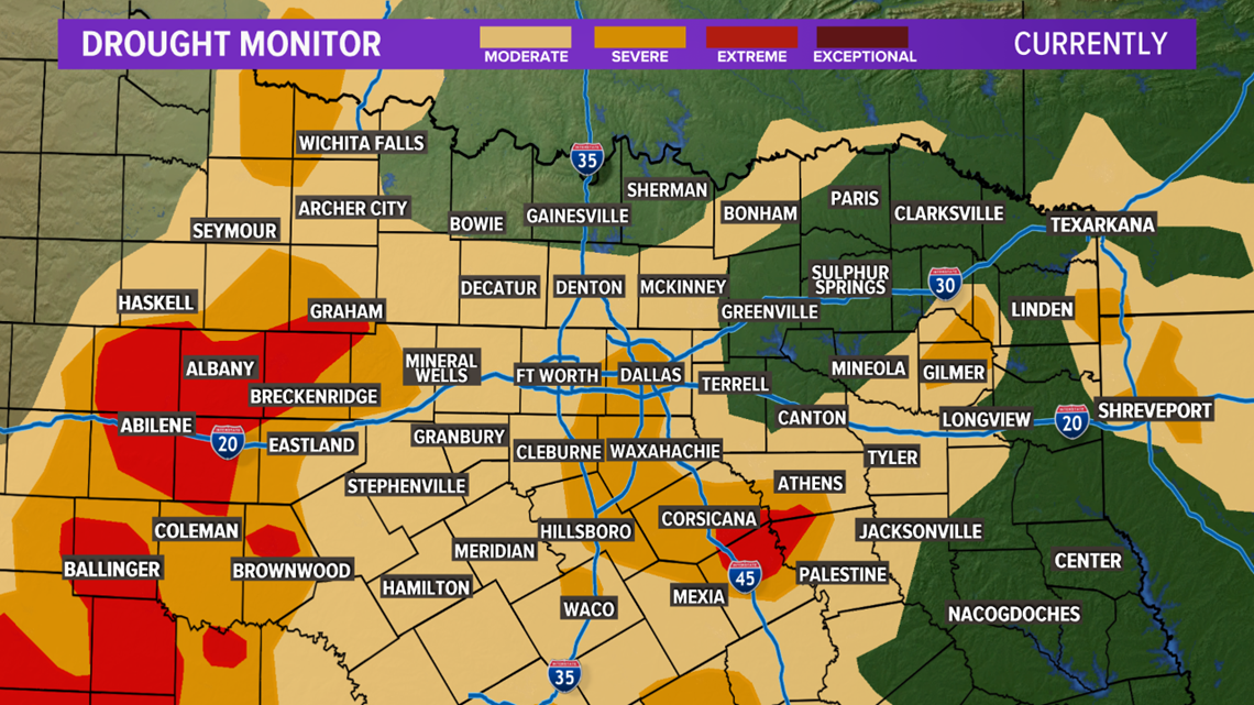 More rain needed to break the North Texas drought | wfaa.com