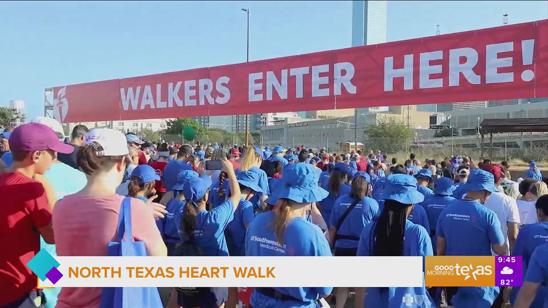 We find out what the American Heart Association has planned for their upcoming heart walks. Go to tarrantcountyheartwalk.org or dallasheartwalk.org for more info.