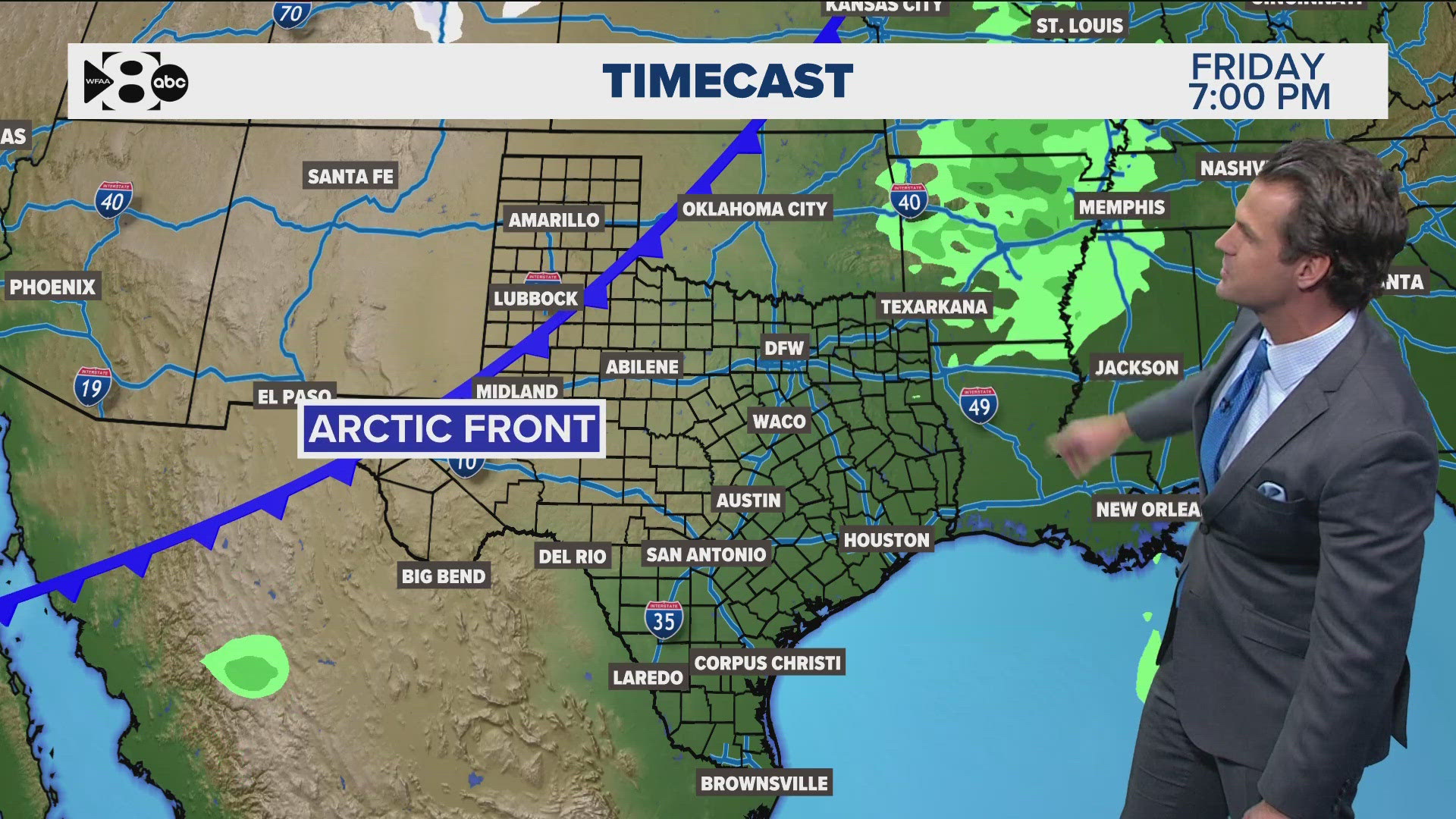 Another arctic blast arrives this weekend into next week.