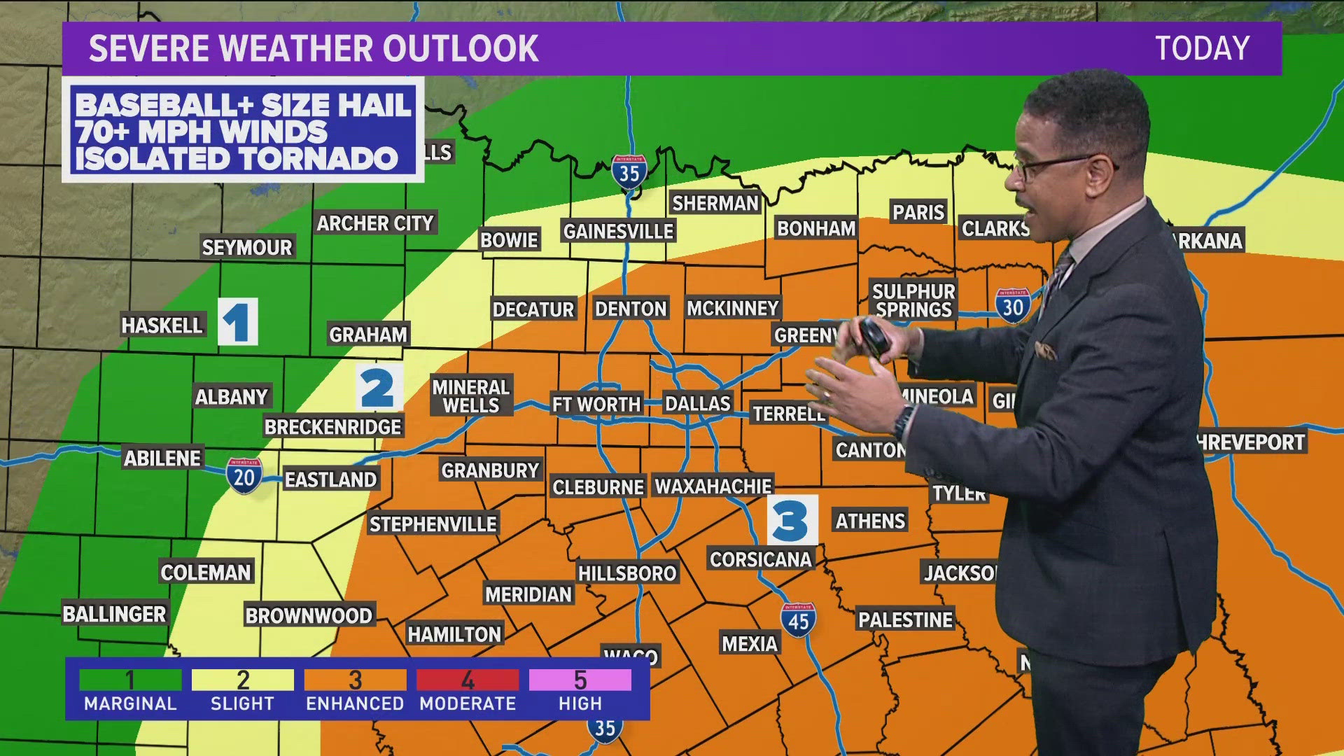 Greg Fields has a look at the latest North Texas forecast as more severe storms are expected.
