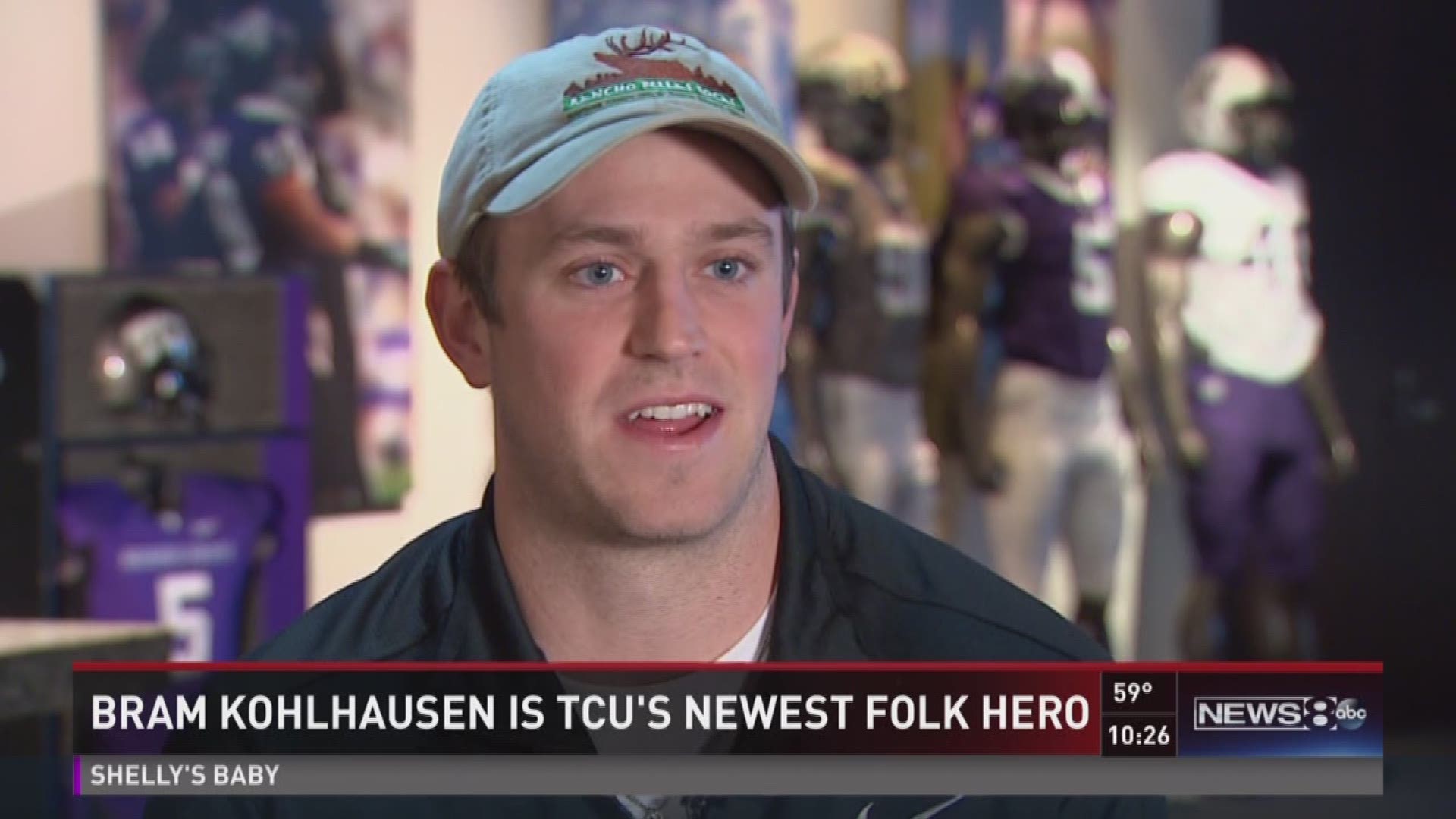 Bram Kohlhausen went from unknown to TCU legend in 30 minutes of football on Jan. 2. Ted Madden visits with Fort Worth's newest folk hero.