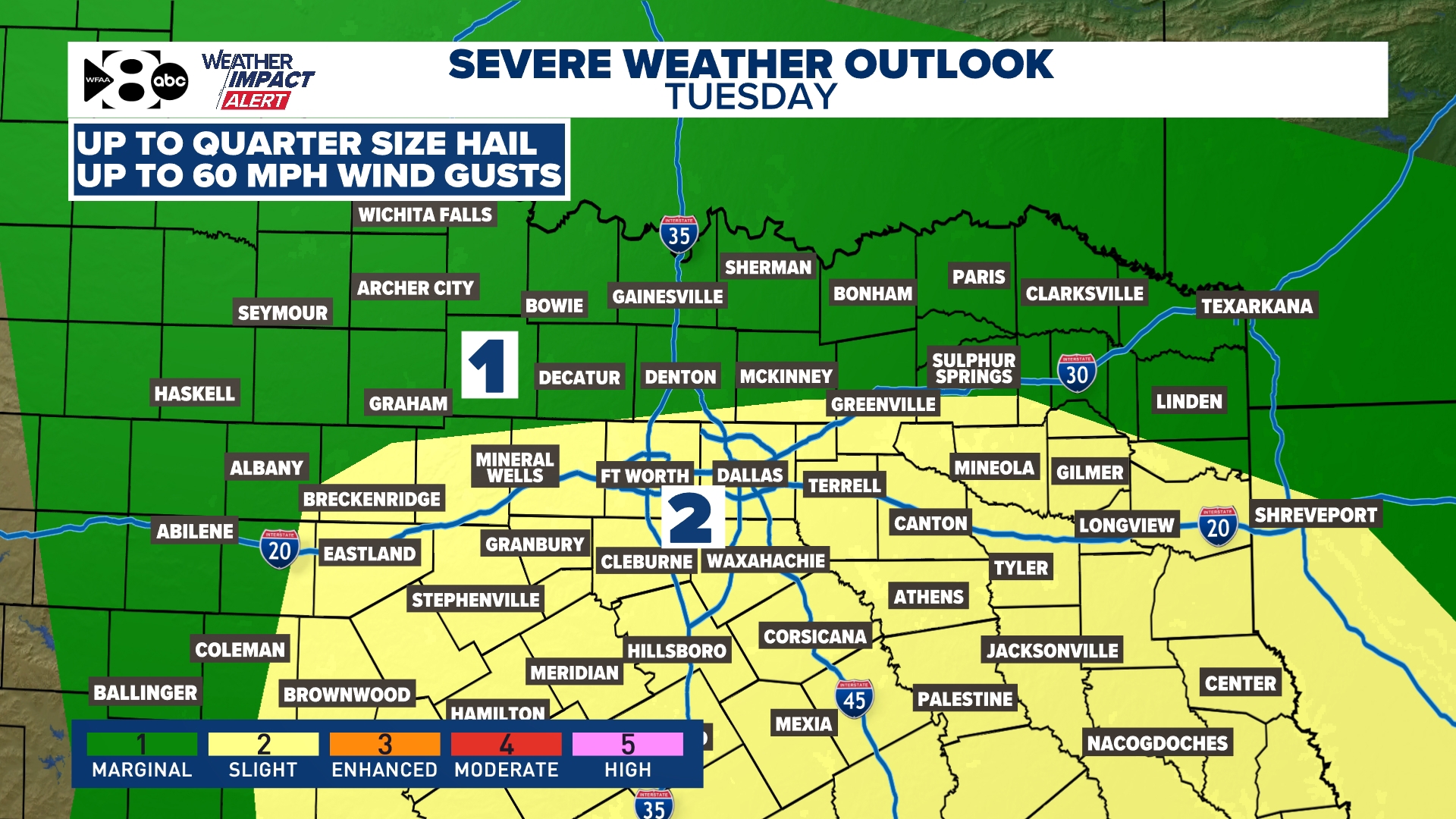 DFW Weather: Heavy rain forecast for North Texas on Tuesday | wfaa.com