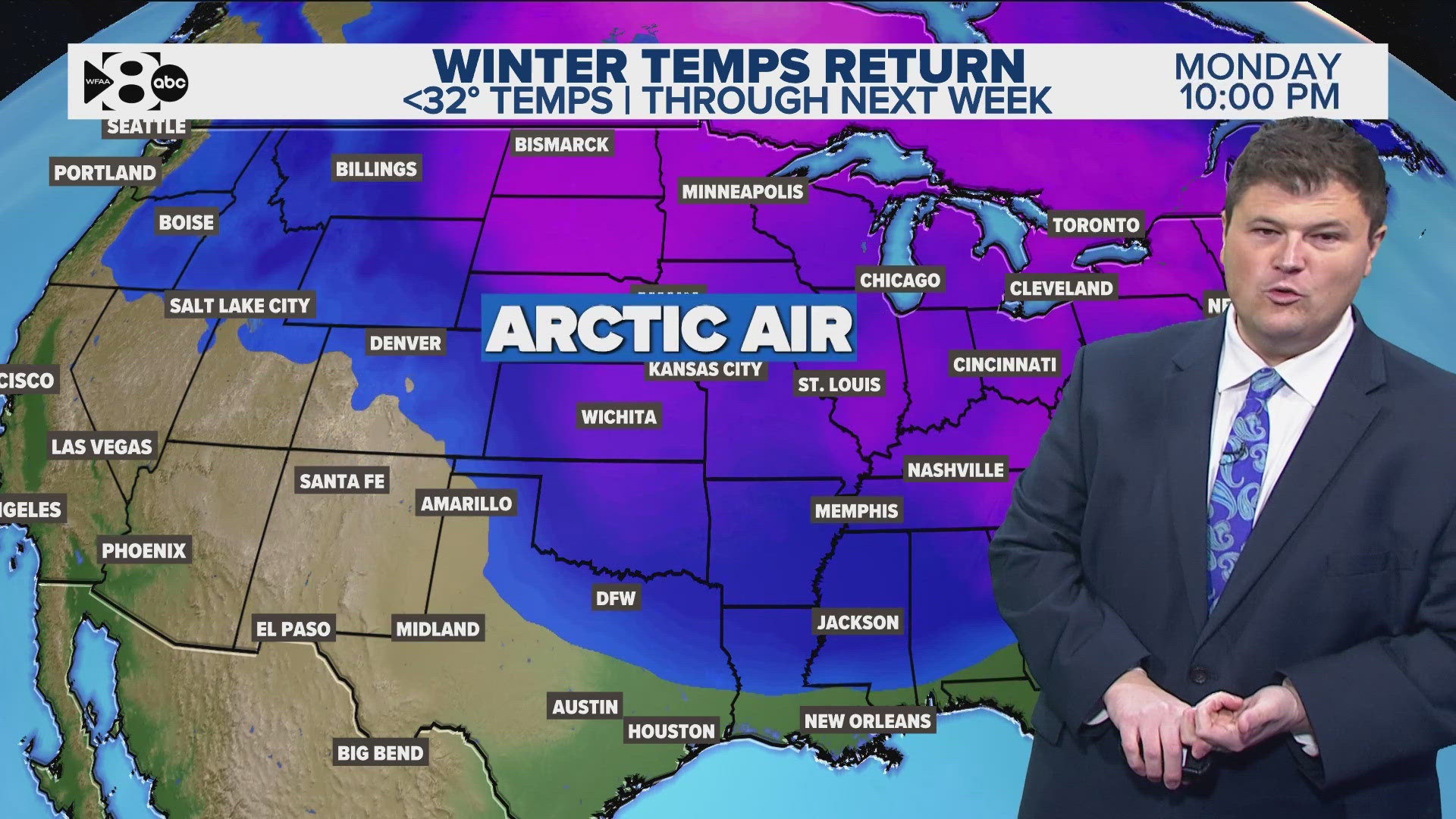 DFW Weather | Below freezing weather to hit next week in 14 day ...