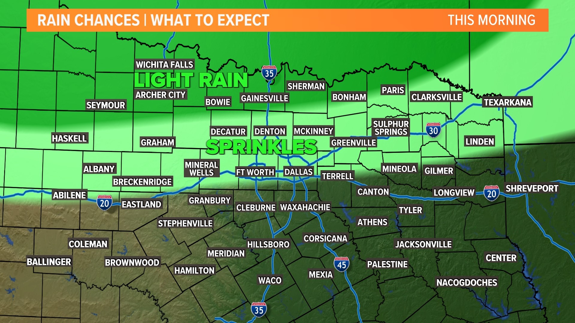 DFW Weather: Rain, Cold Front On The Way Again To North Texas | Wfaa.com