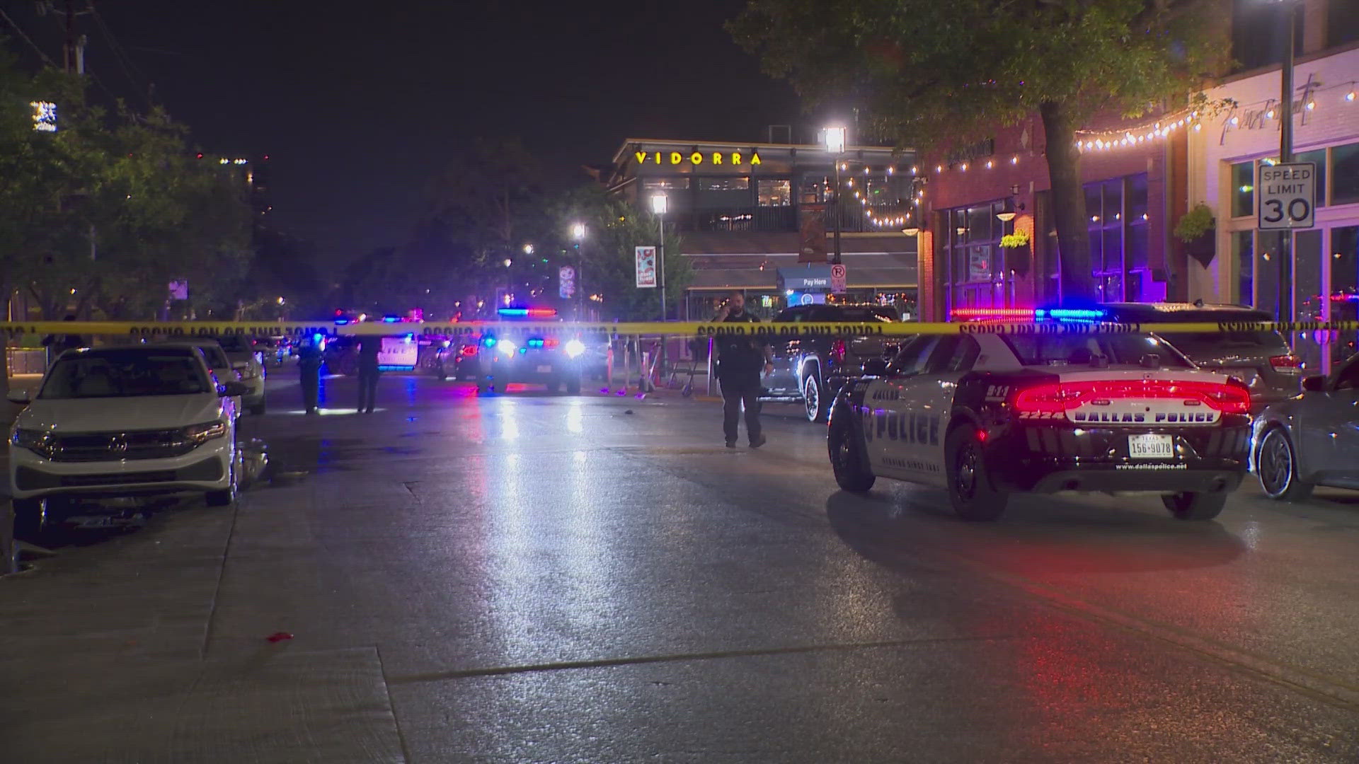 A person was shot and killed overnight Friday in the 2600 block of Main Street in Dallas' Deep Ellum. 