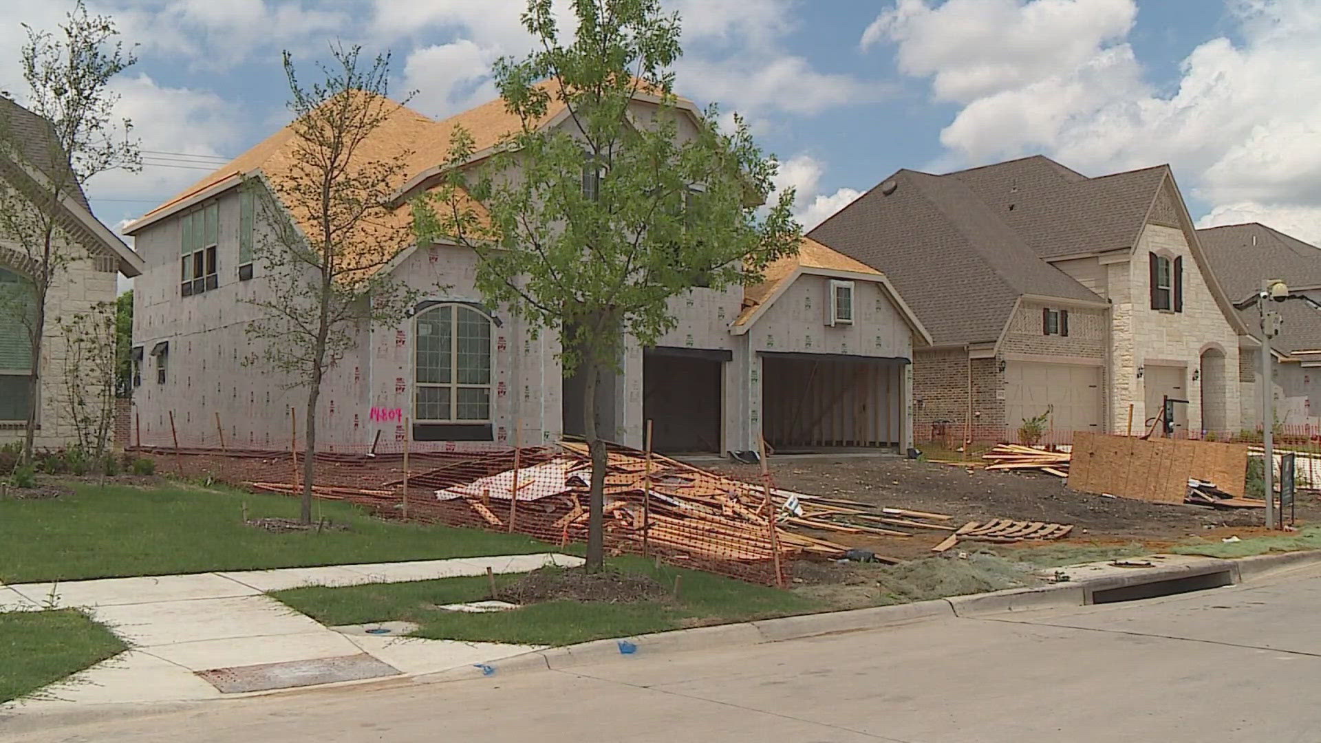 Texas is building plenty of new homes but it's still not enough to keep up with the growing population.