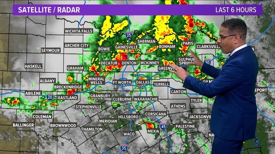UPDATE: Rain and flooding happening in North Texas on Thursday | wfaa.com