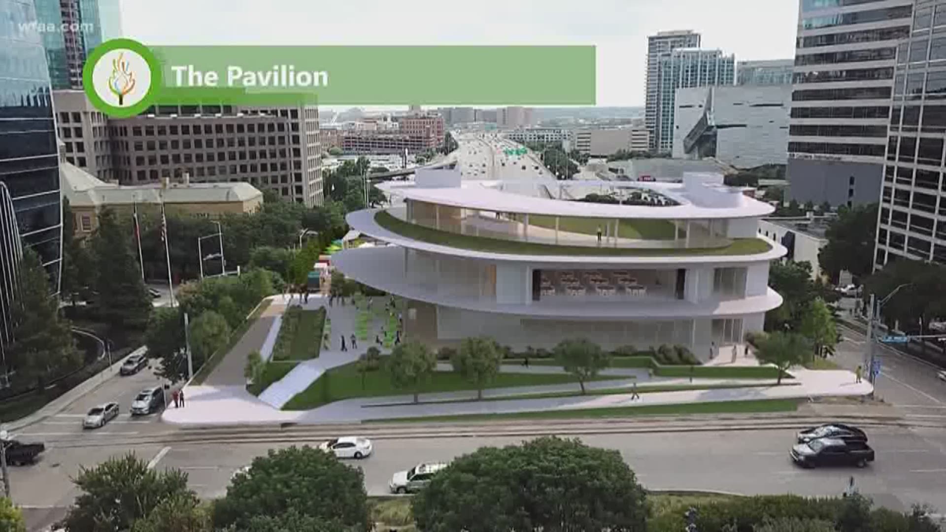 Plans underway for 3story pavilion, ice rink and much more green space