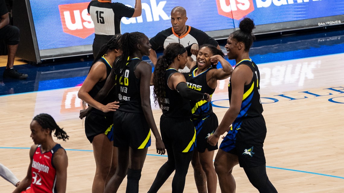 Score Dallas Wings vs. Washington Mystics