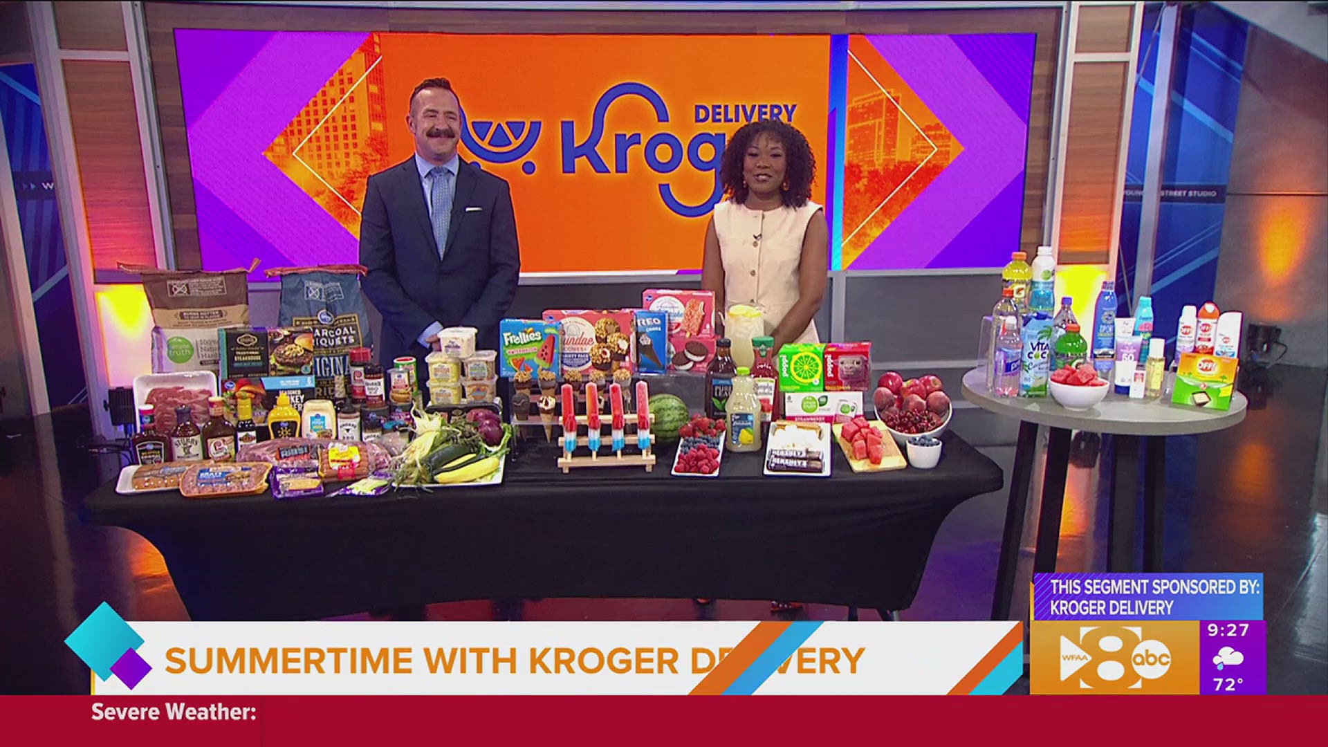 See how Kroger Delivery can make grocery shopping even easier this Summer. This segment is sponsored by Kroger Delivery. Go to kroger.com for more information.