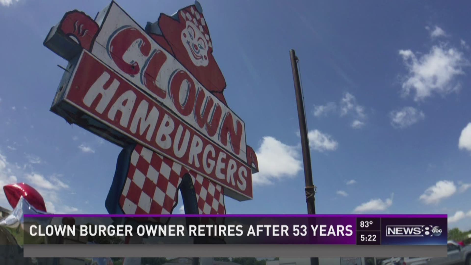 Clown Burger owner retires after 53 years