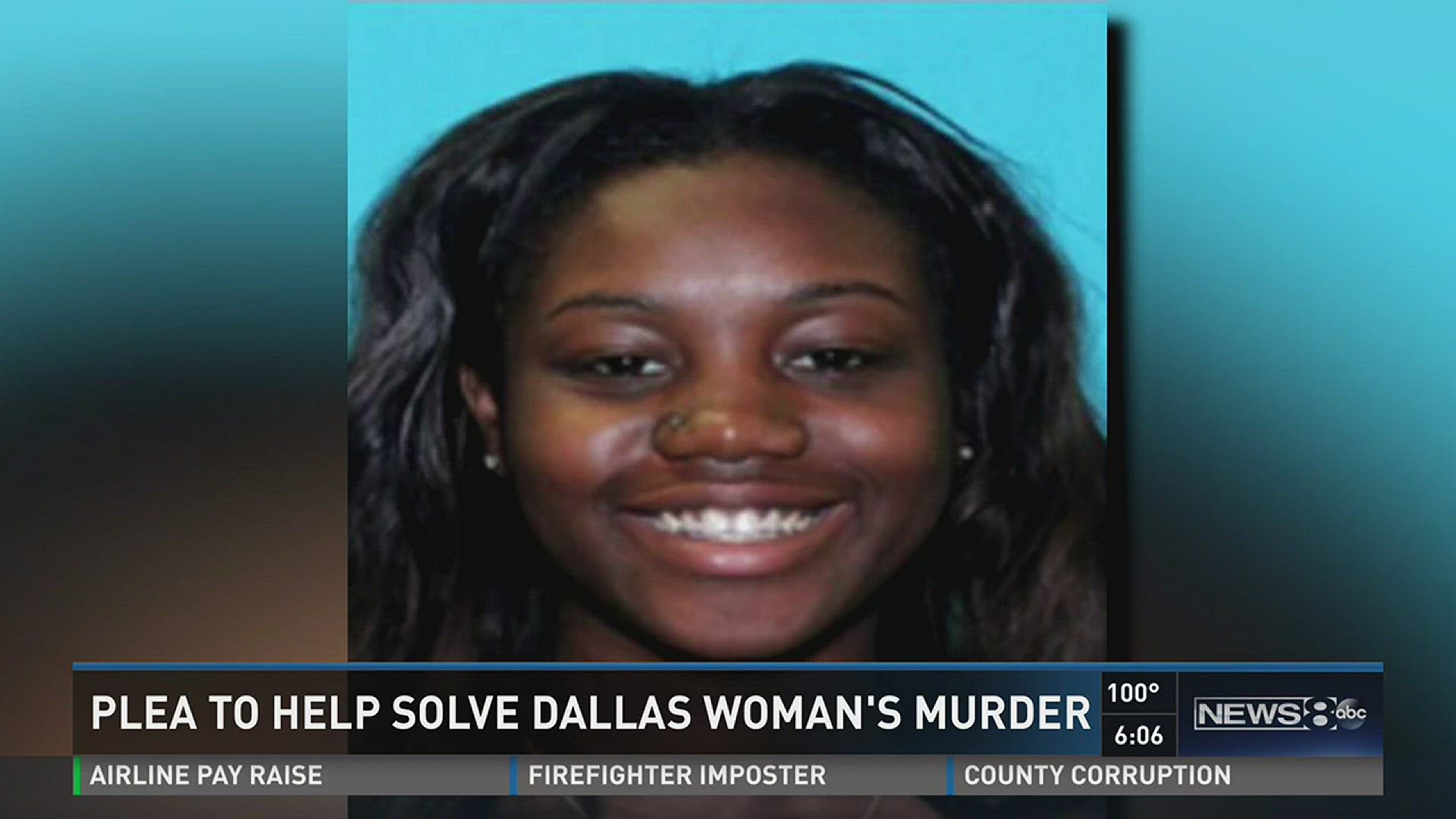 Plea to help solve Dallas woman's murder