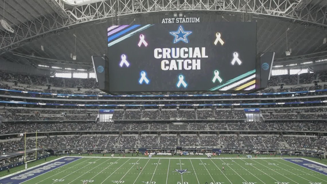 Dallas Cowboys Tackle Breast Cancer