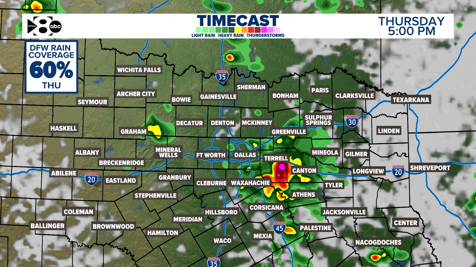 North Texas rain timeline | wfaa.com