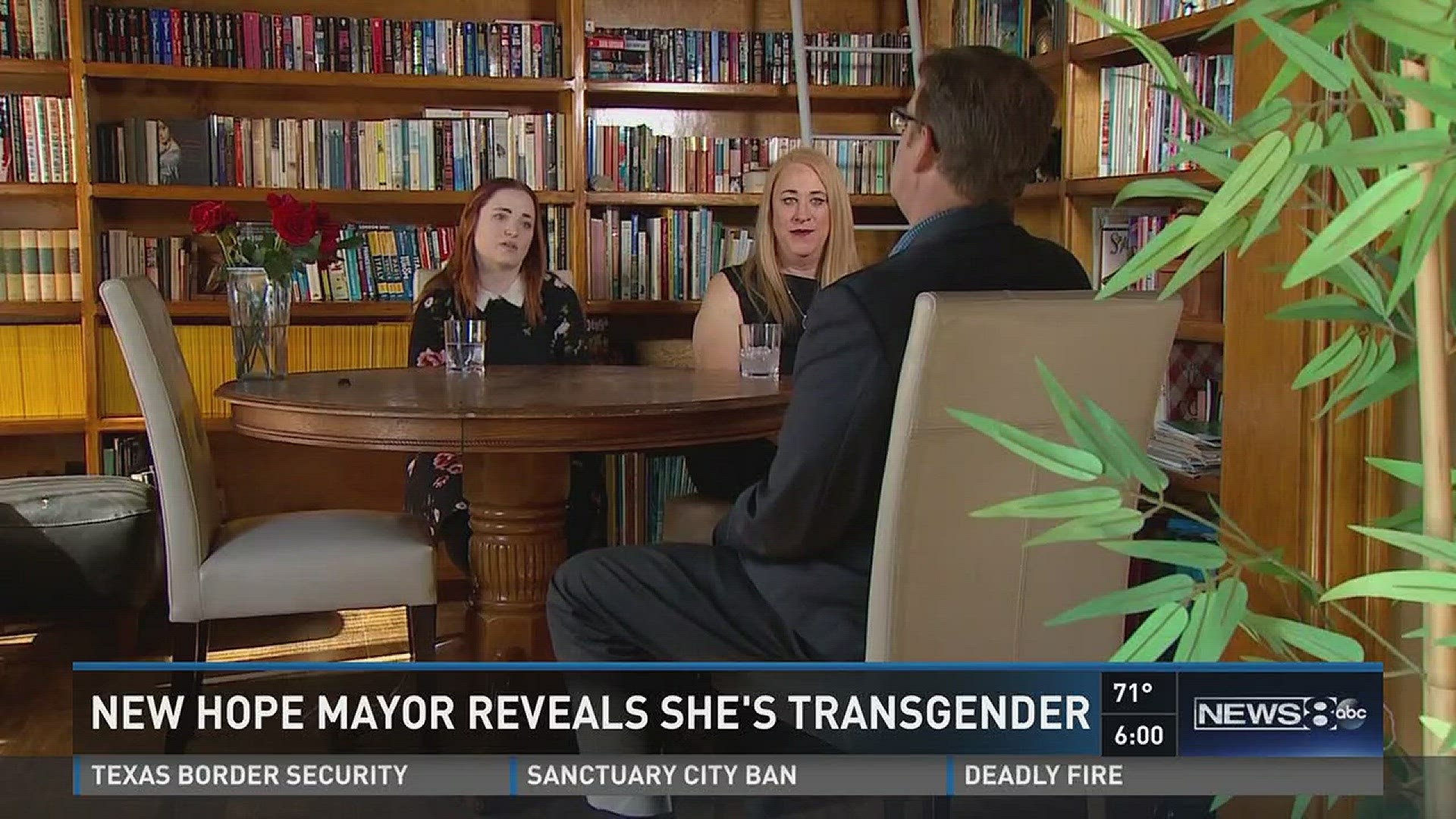 New Hope mayor reveals she's transgender