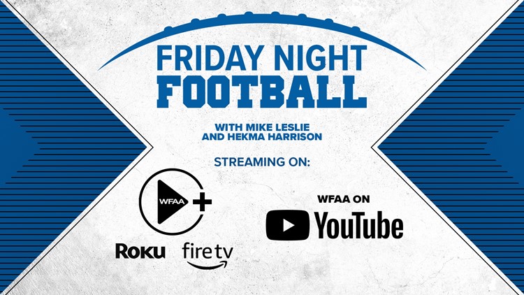 High school football is back! WFAA reveals a stacked 2022 Friday Night Football broadcast schedule
