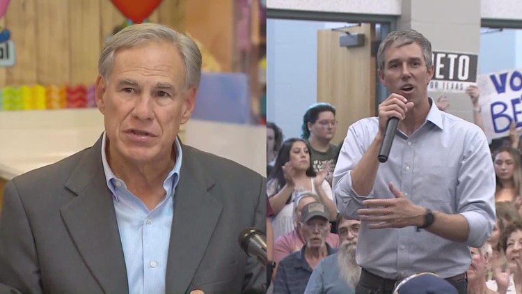 Beto O'Rourke and Greg Abbott weigh in on education, school safety on trips to North Texas