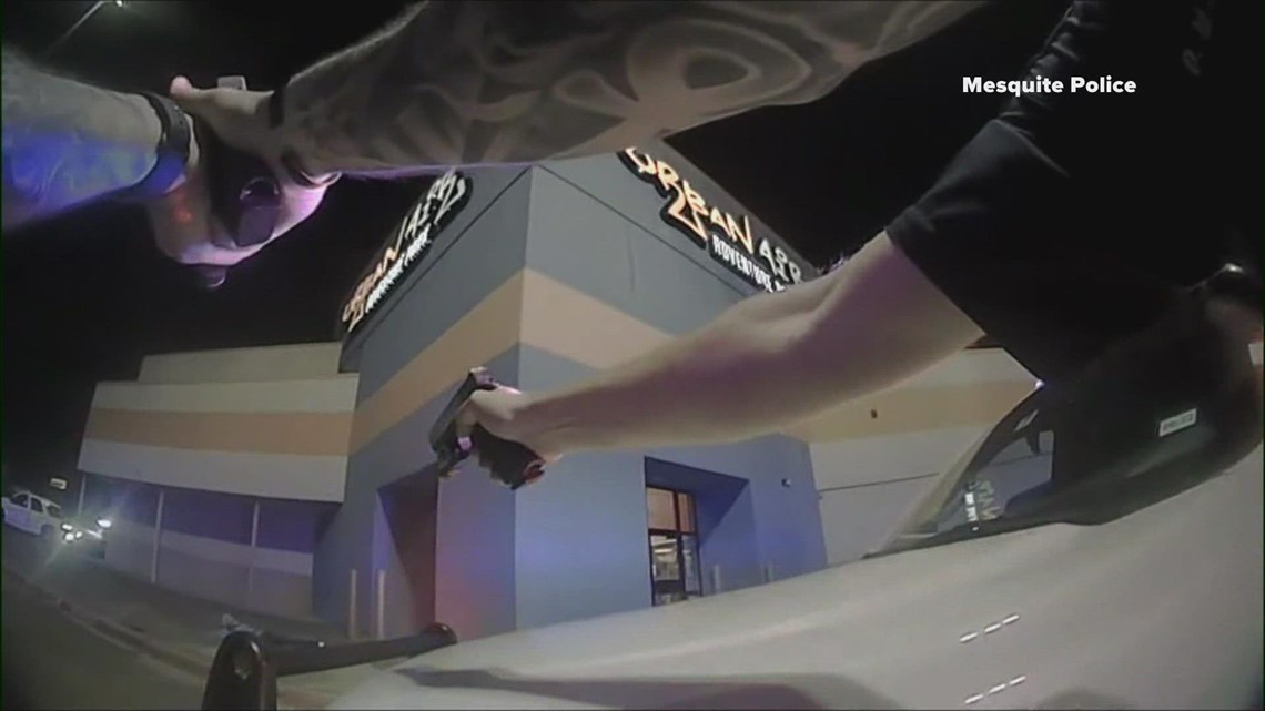 Mesquite police shooting at Urban Air Video released