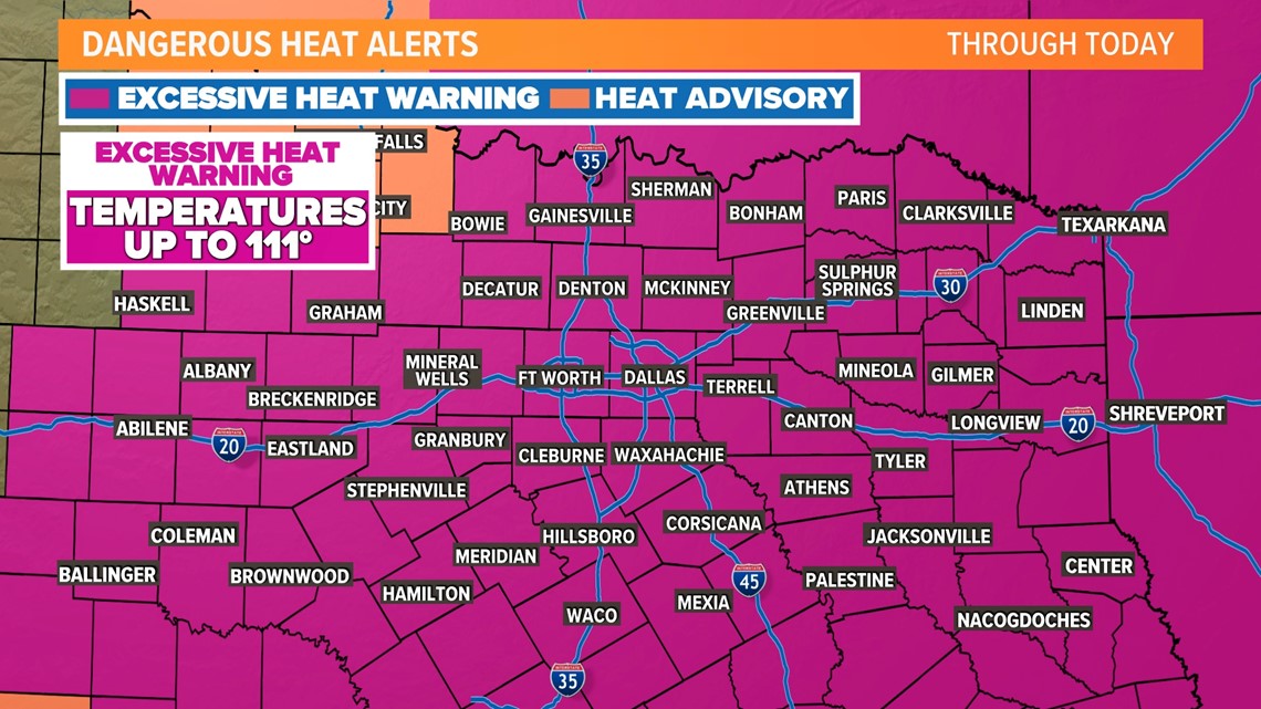 DFW WFAA Weather Forecast: More record heat on the way - Vimarsana News