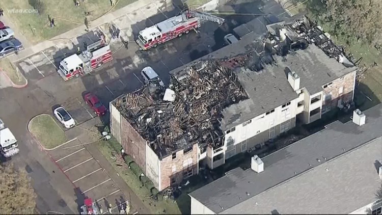 Modern Apartment Fire Dallas Today for Large Space