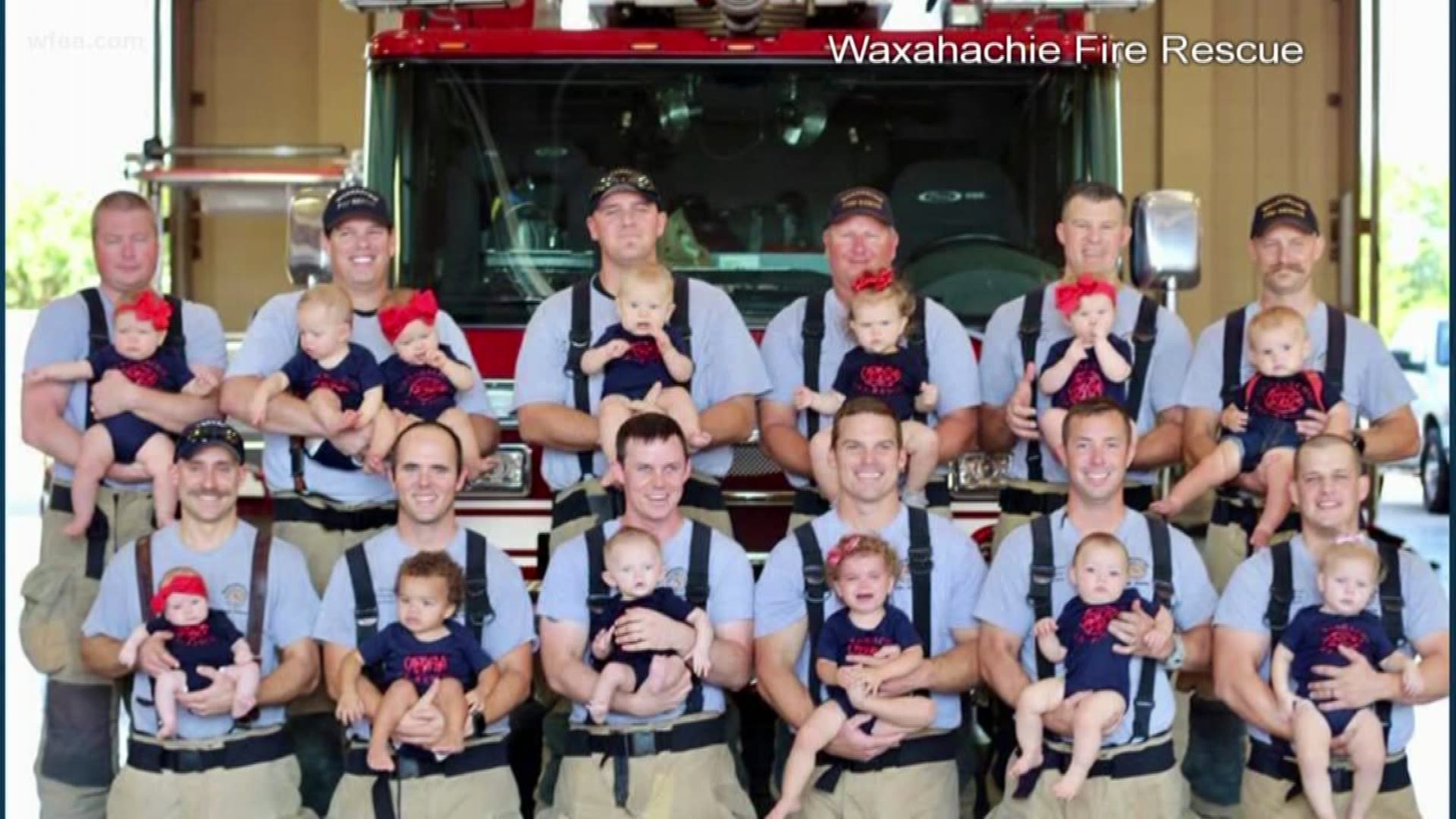 It's a baby boom for the Waxahachie Fire-Rescue Department