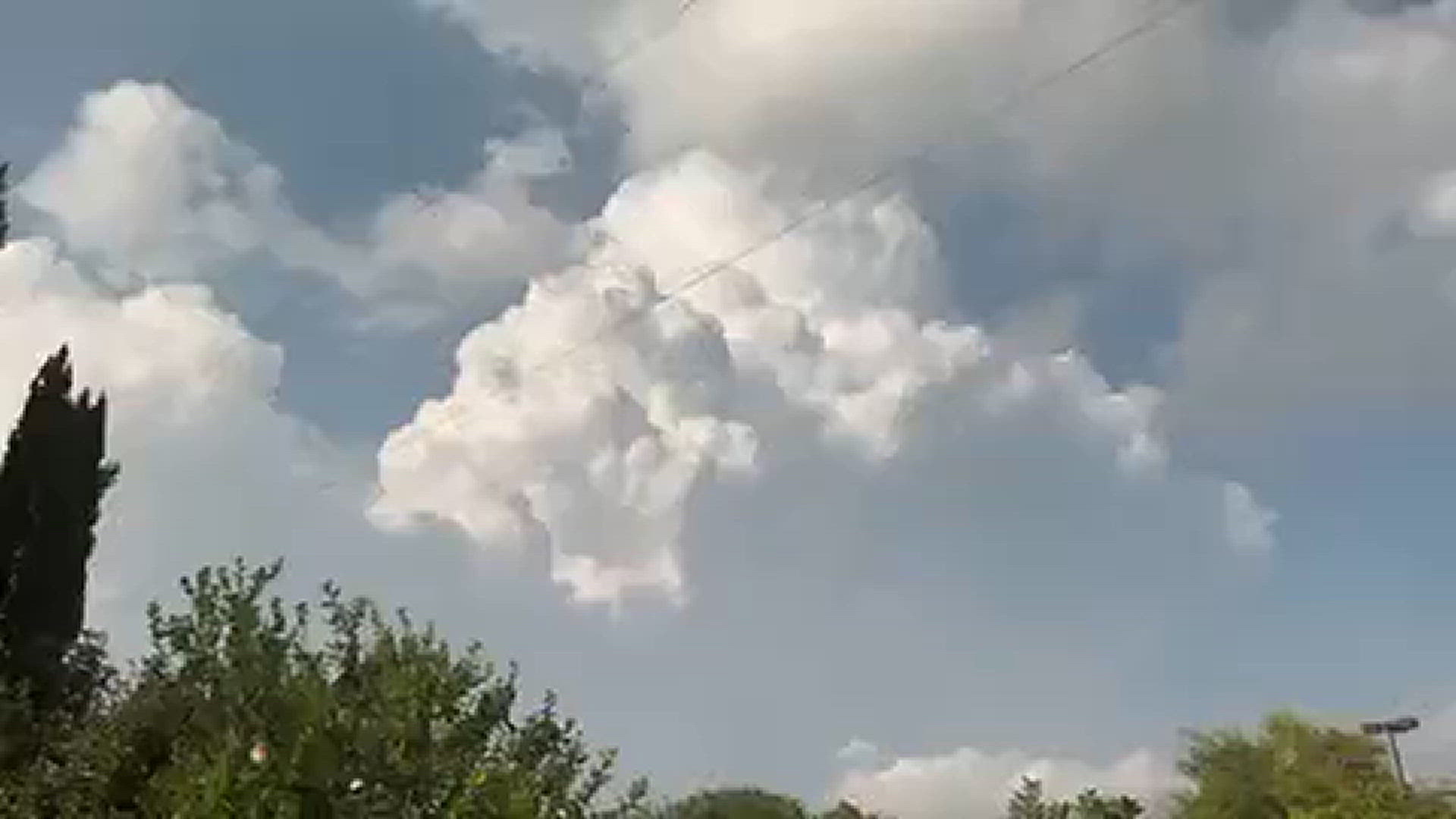 Timelapse of the storms going up in West Plano over about 2-3 minutes
Credit: Juliana
