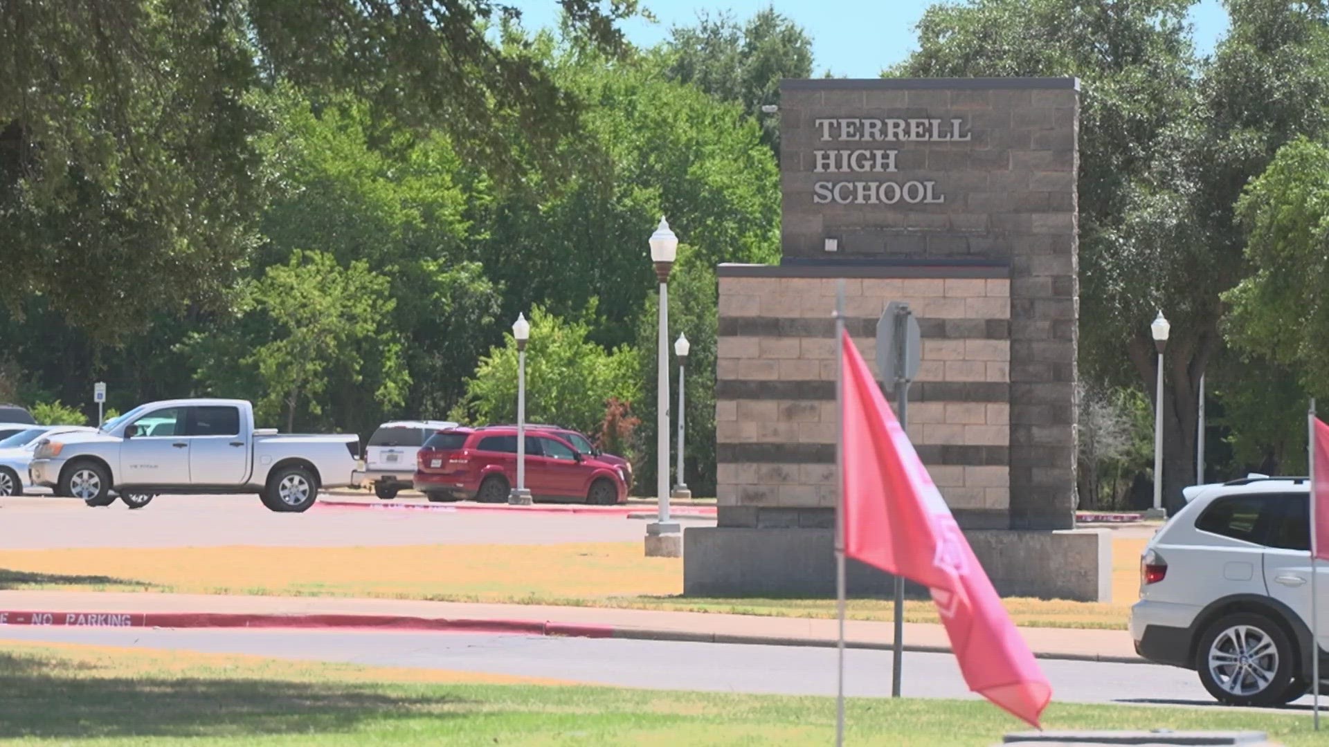 The student was shot and killed about a mile away from Terrell High School.