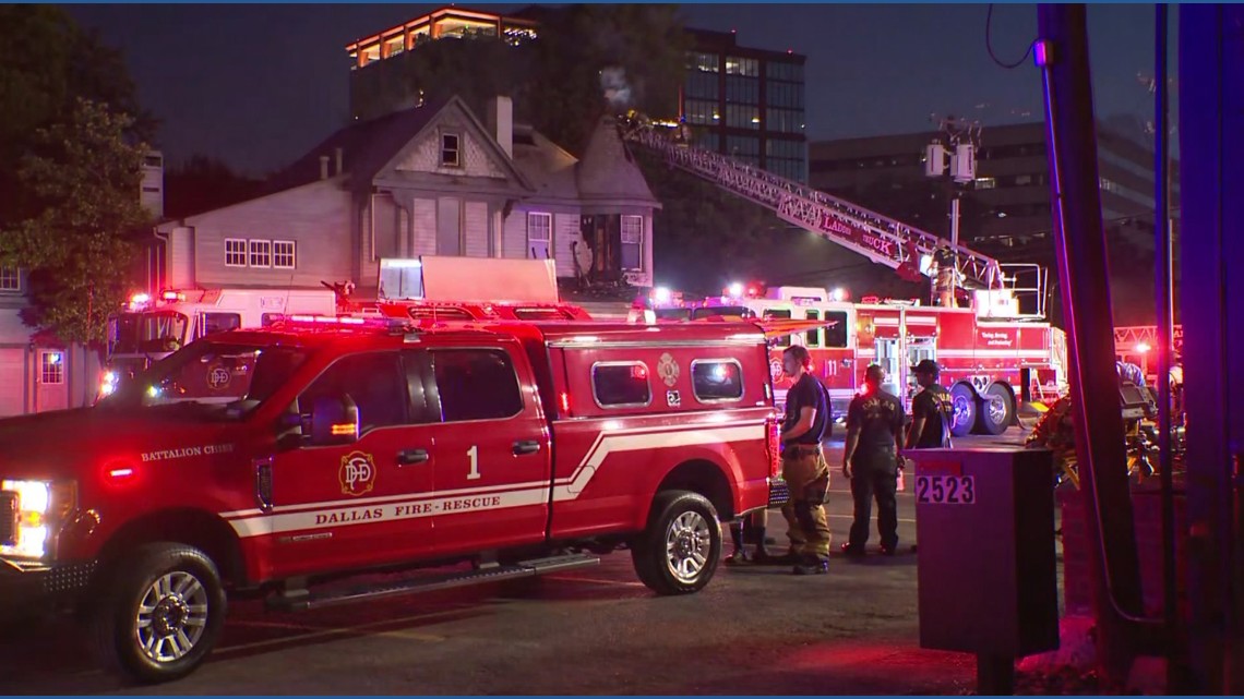 Firefighters battling massive fire at Dallas business, officials say ...