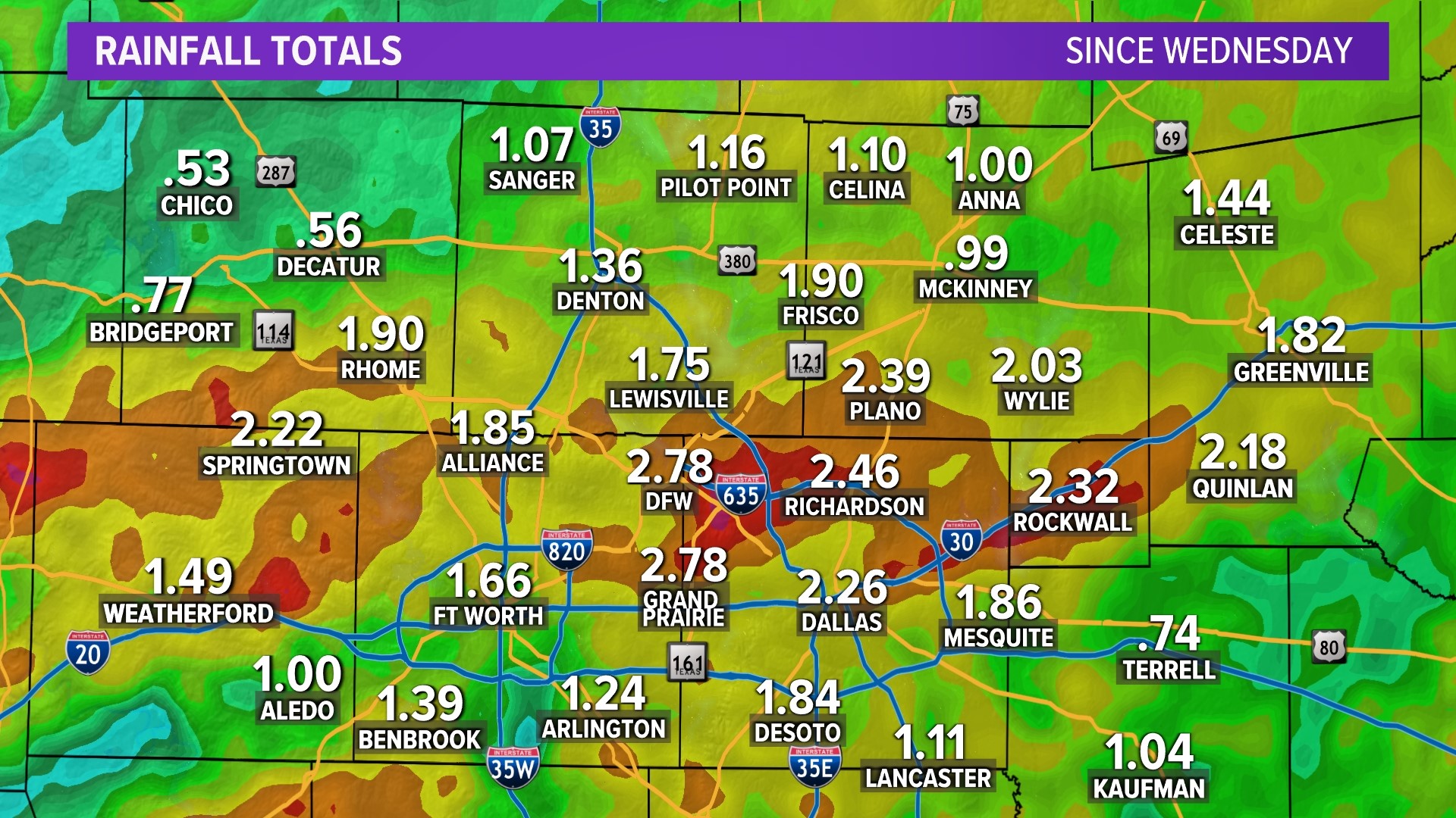 DFW Weather: Cooler temps in store for the weekend | wfaa.com