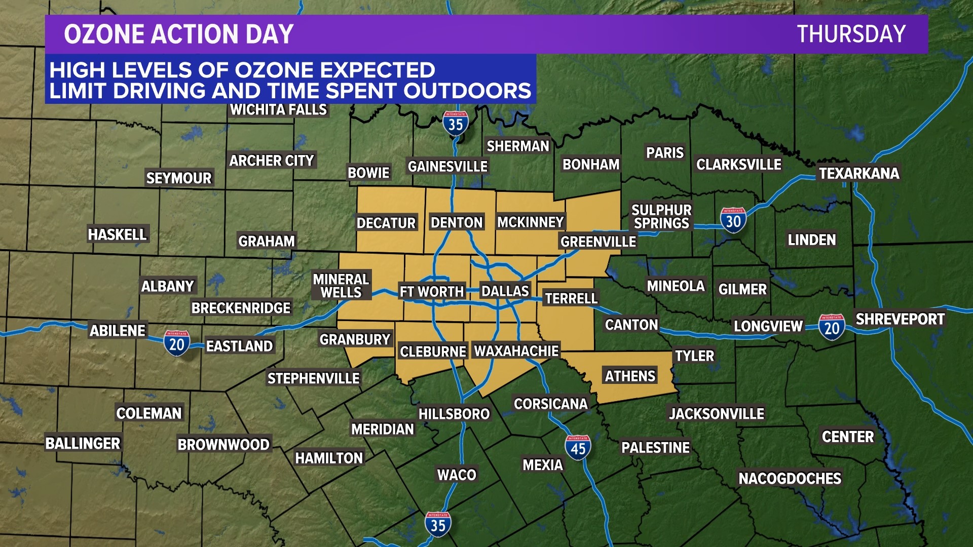 DFW weather forecast: Latest on rain chances this week | wfaa.com