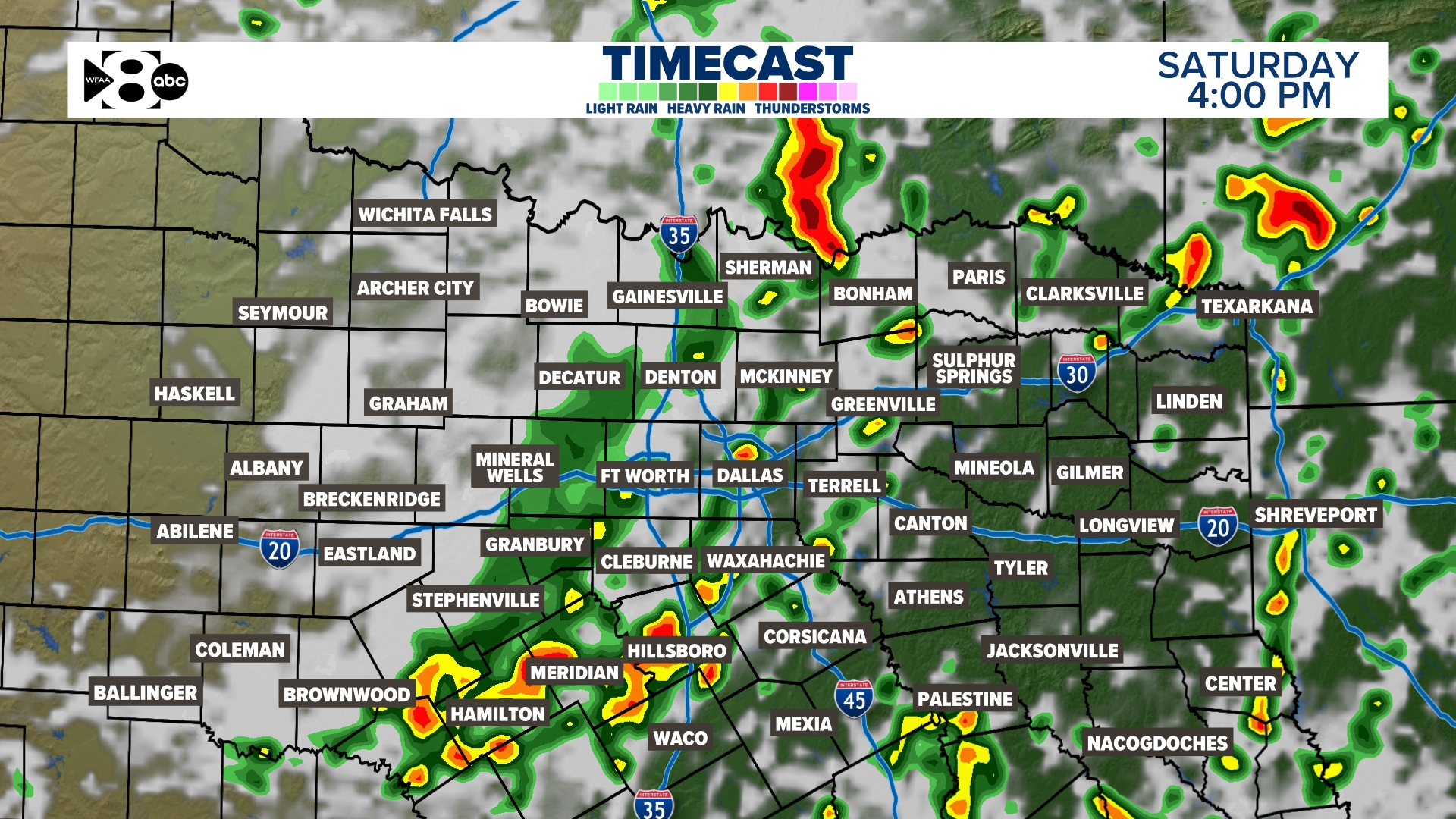 North Texas Weekend Rain Timeline | wfaa.com