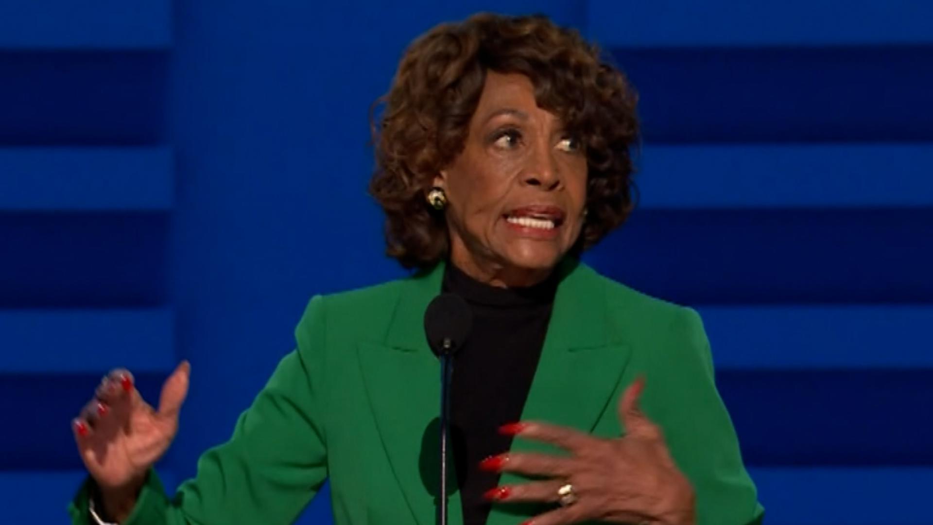 Civil Rights activist Maxine Waters full speech at 2024 DNC (Aug. 19, 2024)