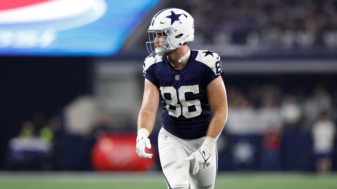 Cowboys tight ends win Thanksgiving with their 'whack-a-mole' Salvation  Army celebration 