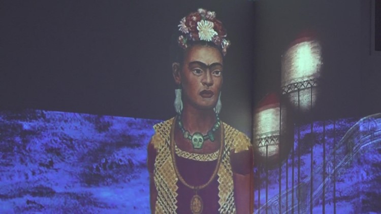 Become immersed in the canvas' and life of Frida Kahlo