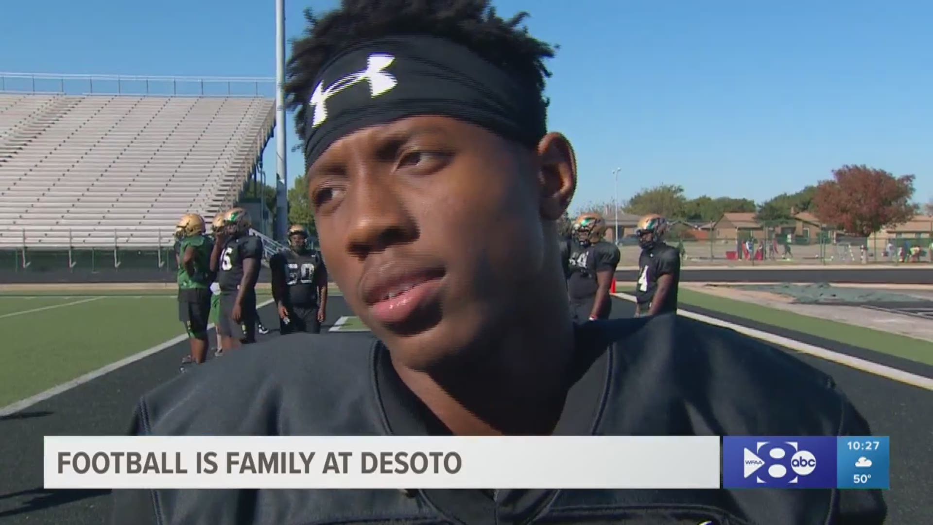 Coach Mathis and the Eagles are hoping to make Von Miller and the city of DeSoto proud.